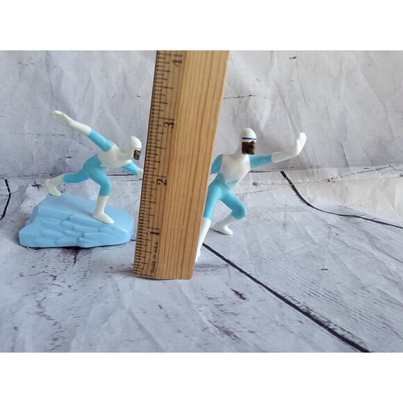 Lot 2 FRO zone Lucius 3.5in Action Figure McDonald's Disney Pixar Incredibles - Picture 3 of 7